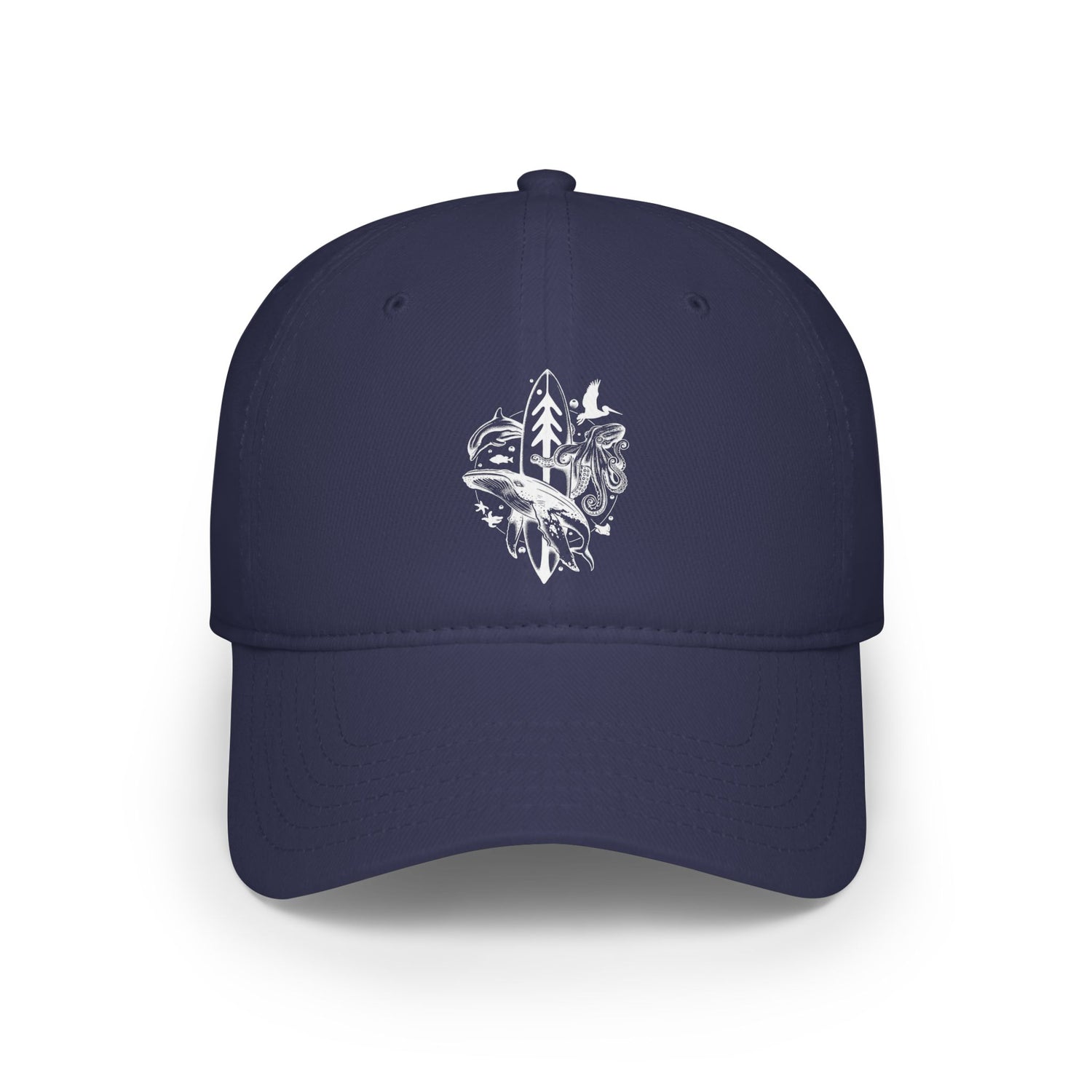 Ventana Monterey Bay by Thiago Bianchini Unisex - 100% Cotton Baseball Cap