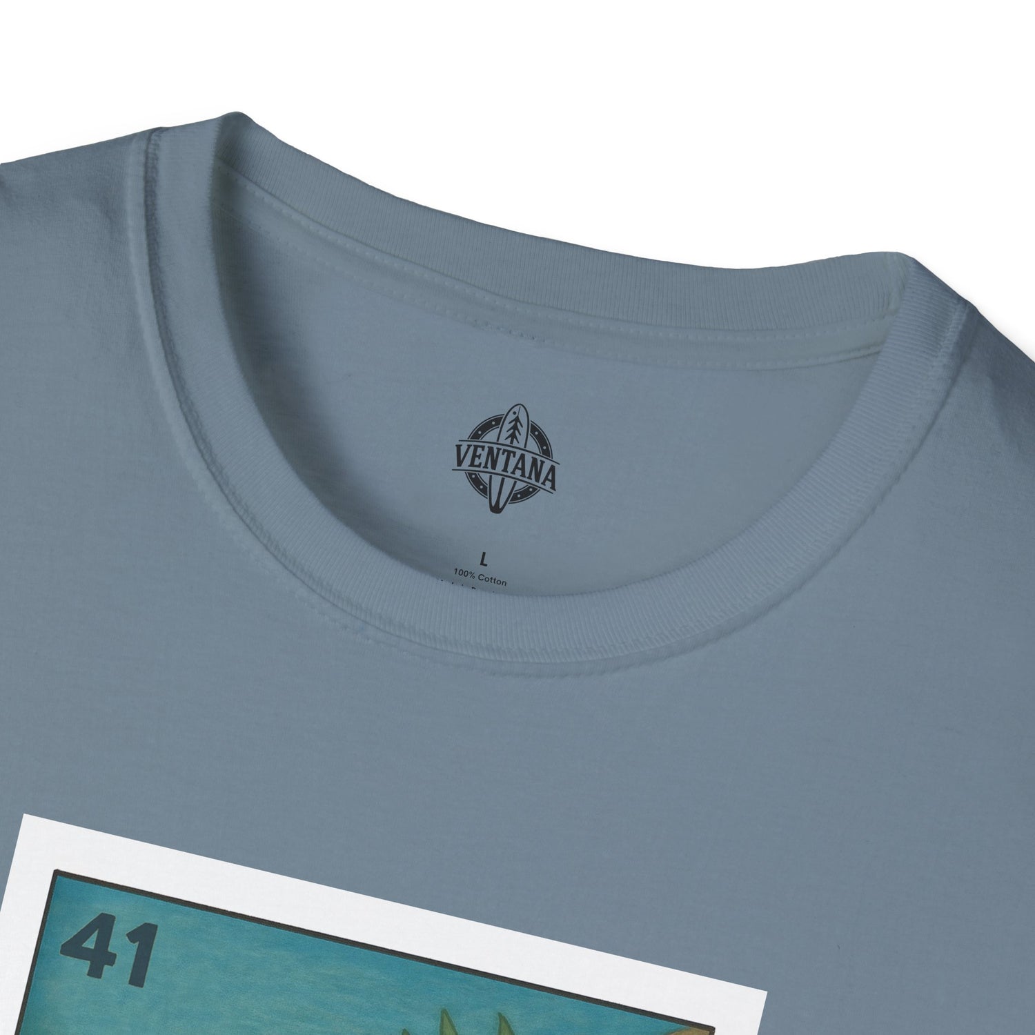 Crab Lotería Unisex - Soft Style U.S. Cotton T-Shirt (El Cangrejo)