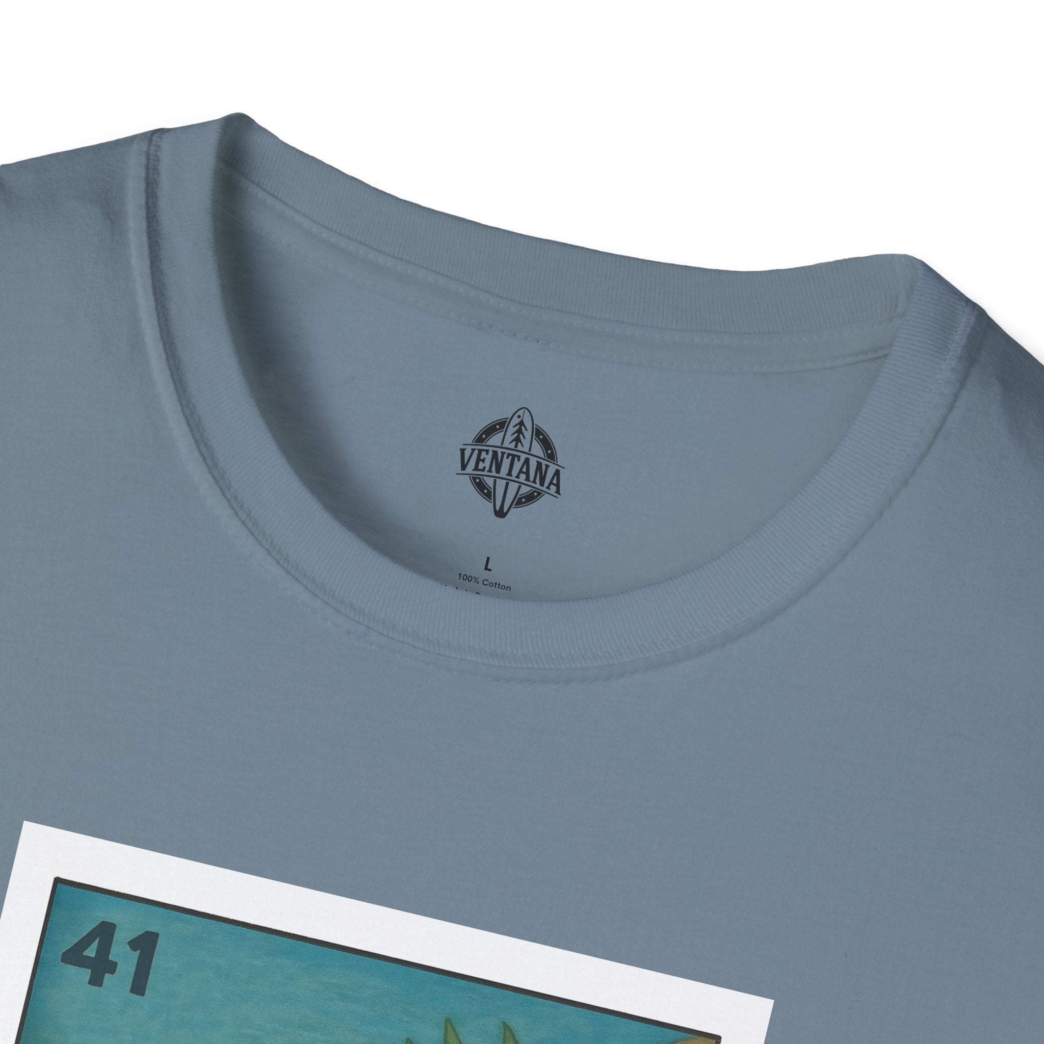 Crab Lotería Unisex - Soft Style U.S. Cotton T-Shirt (El Cangrejo)