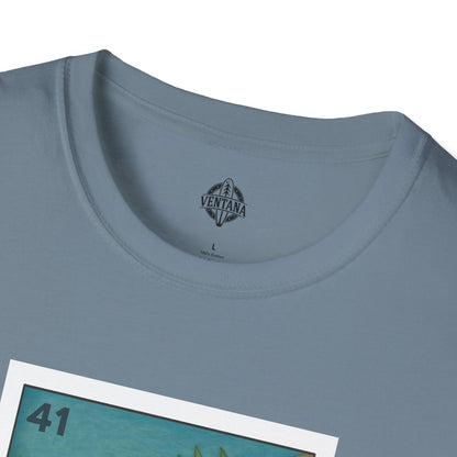 Crab Lotería Unisex - Soft Style U.S. Cotton T-Shirt (El Cangrejo)