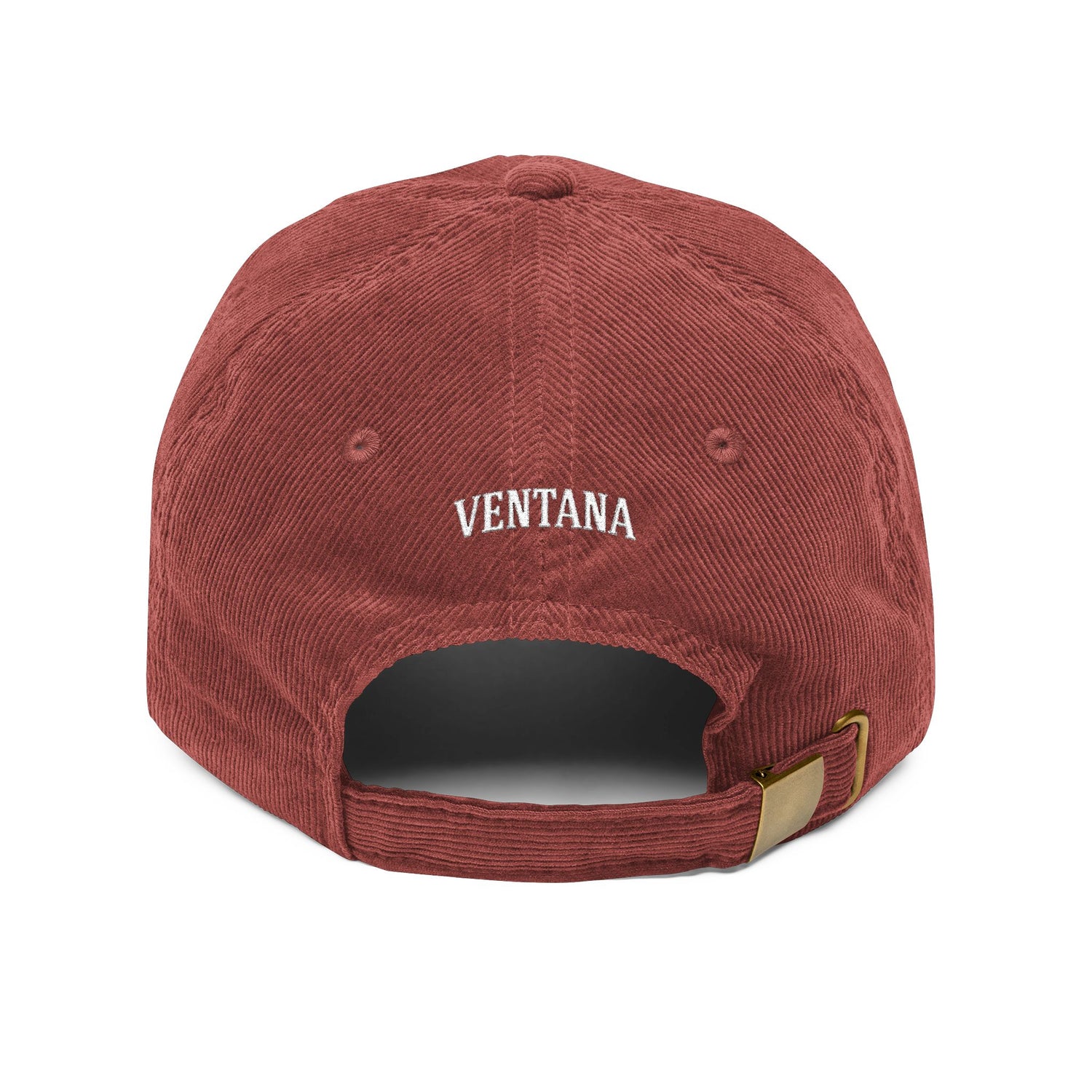 Aptos California Upside Down Embroidered Corduroy Cap - 100% Cotton