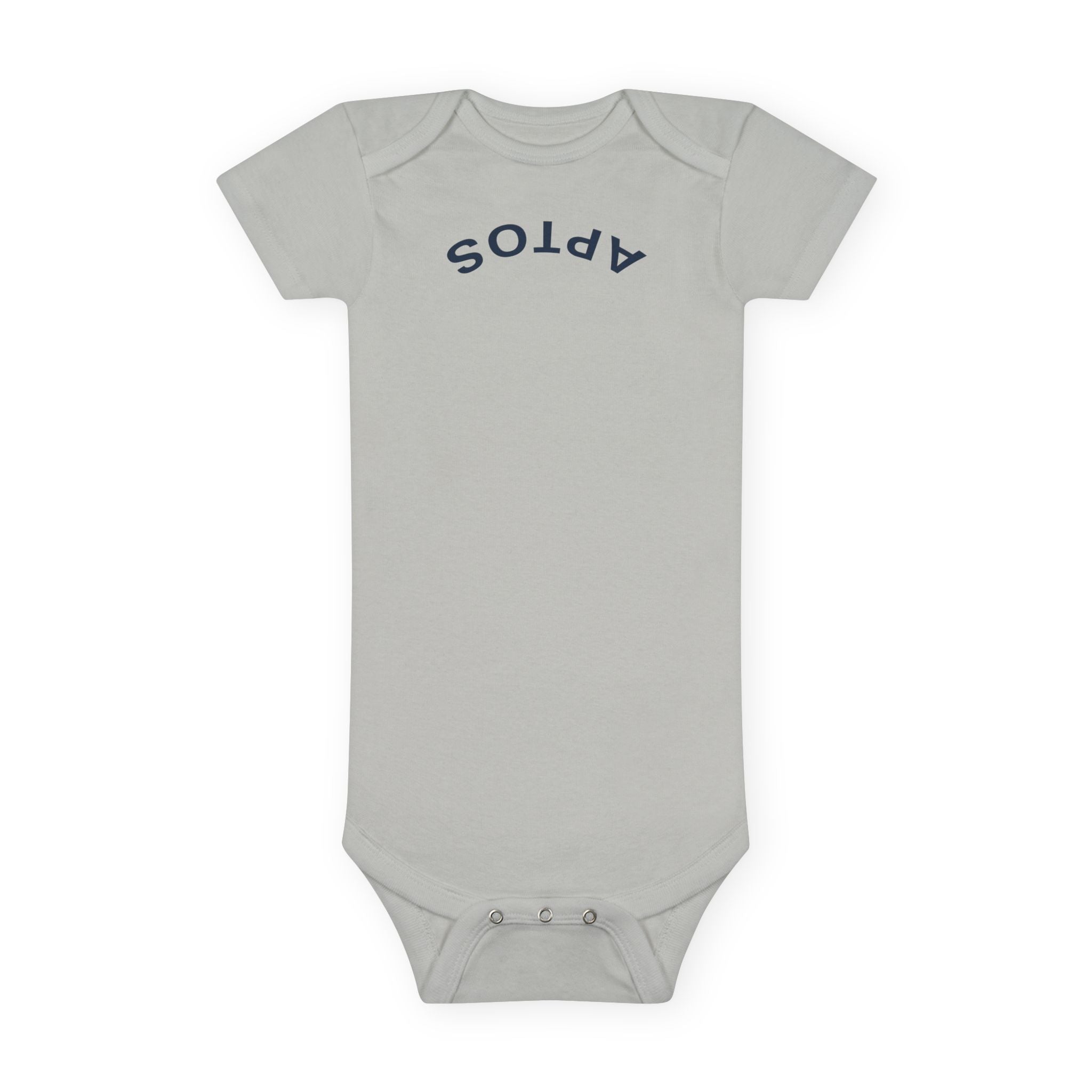 Aptos California Upside Down - Baby Short Sleeve 100% Cotton Onesie
