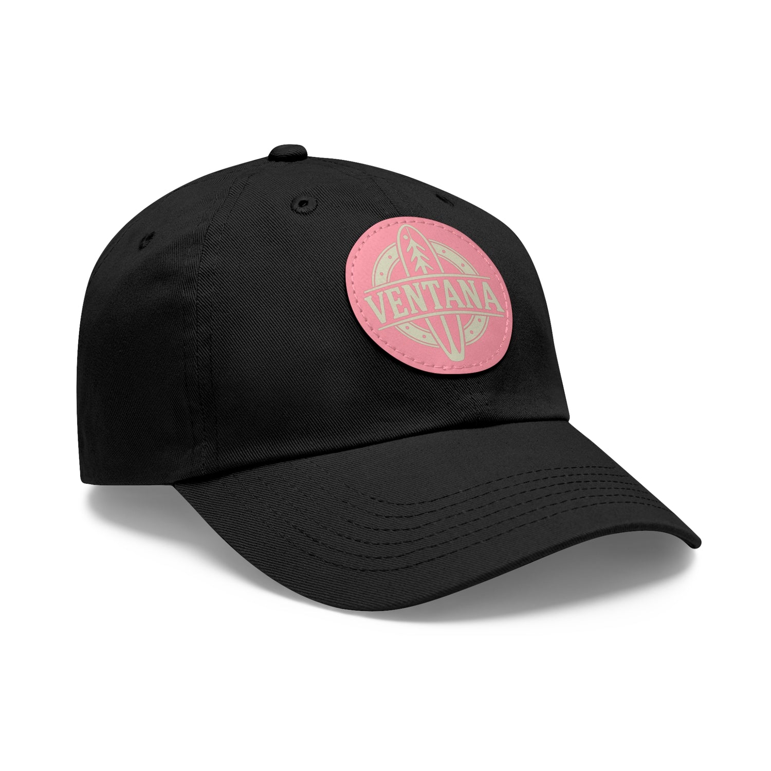 Ventana Treefish Logo Vegan Leather Patch Hat