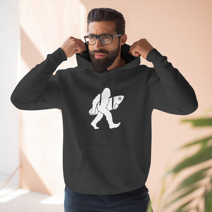 Ventana Surfsquatch Unisex - Pull-Over Cotton Blend Fleece Hoodie