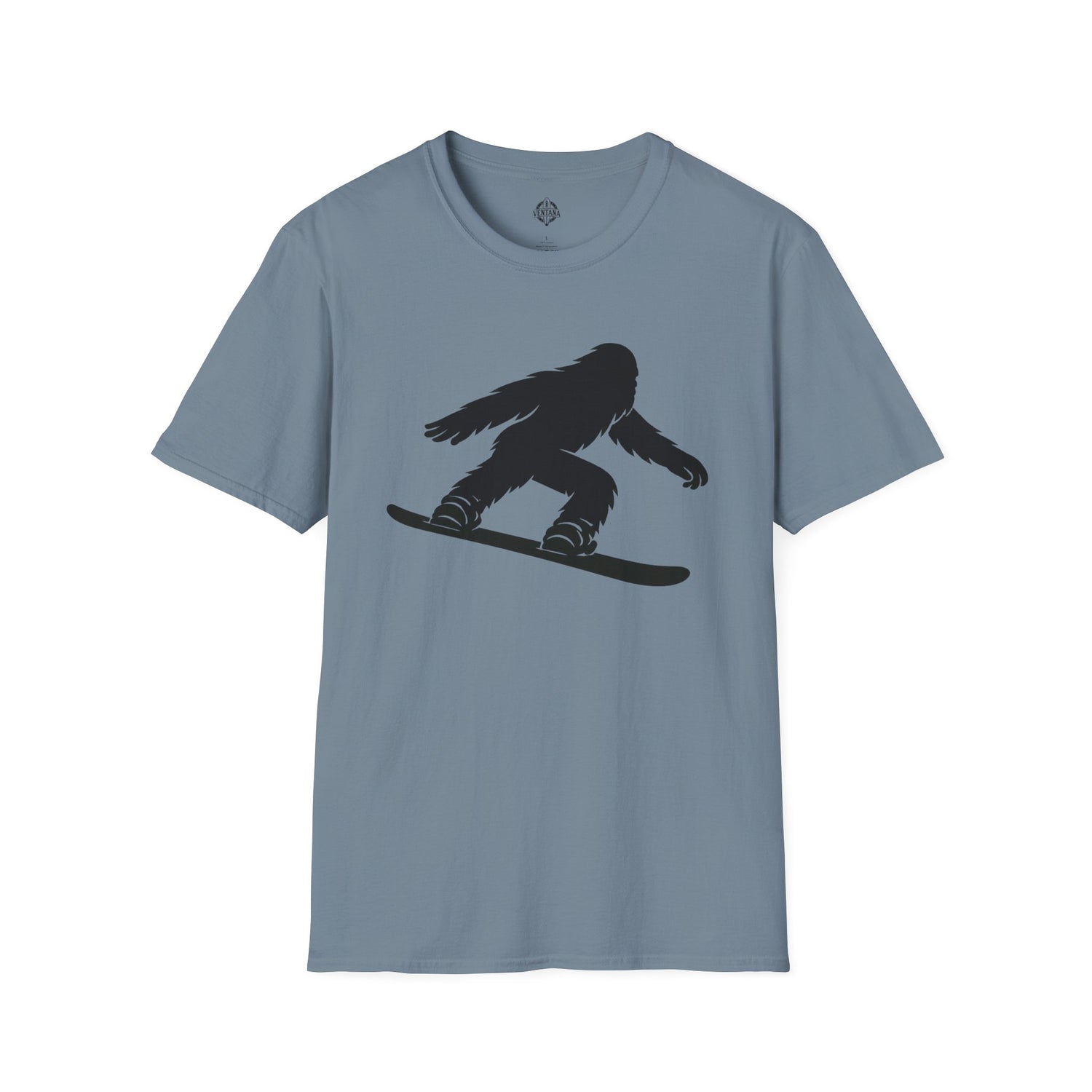 Ventana Shreddy Yeti Snowboard Unisex - U.S. Cotton T-Shirt