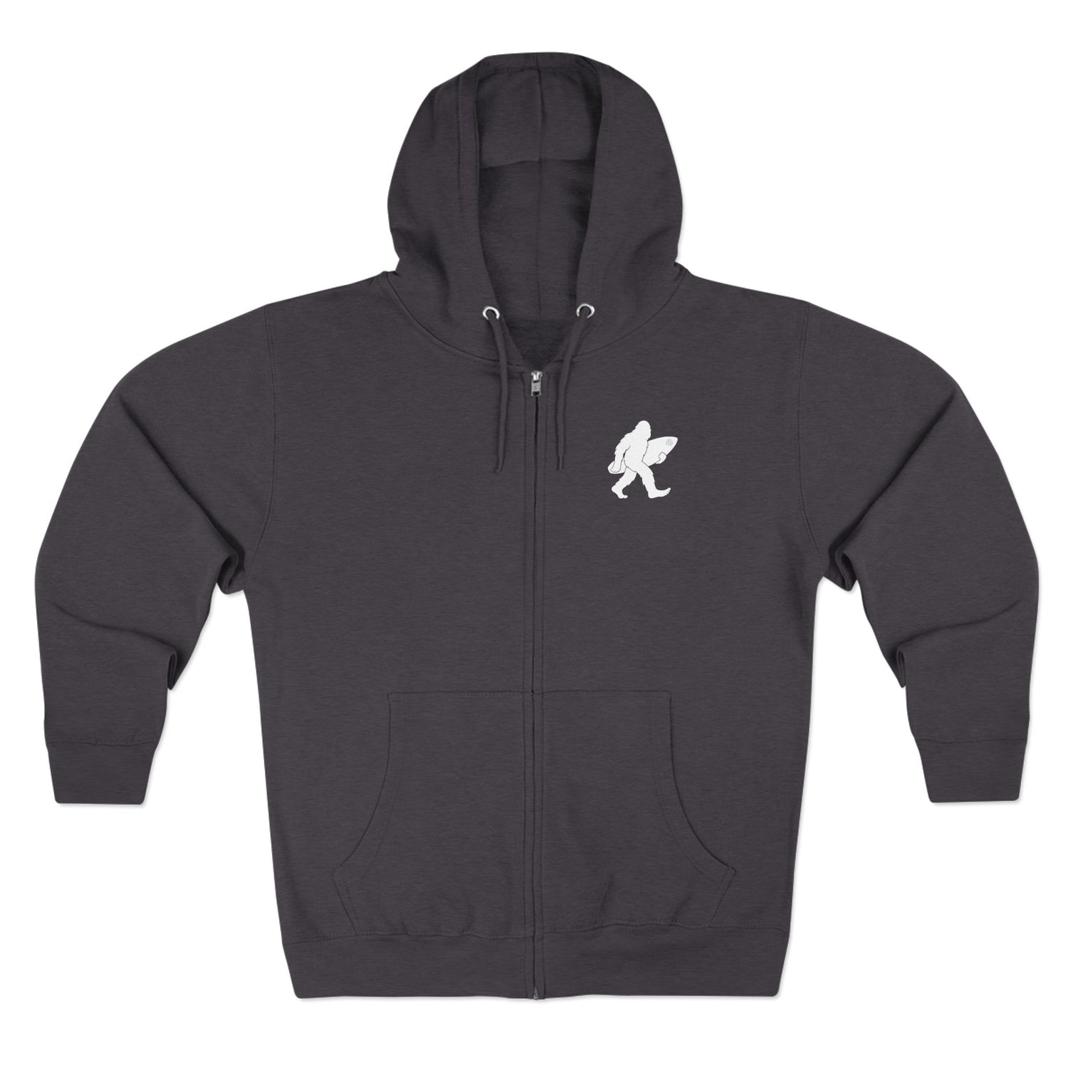 Ventana Surfsquatch Unisex - Zip Cotton Blend Fleece Hoodie