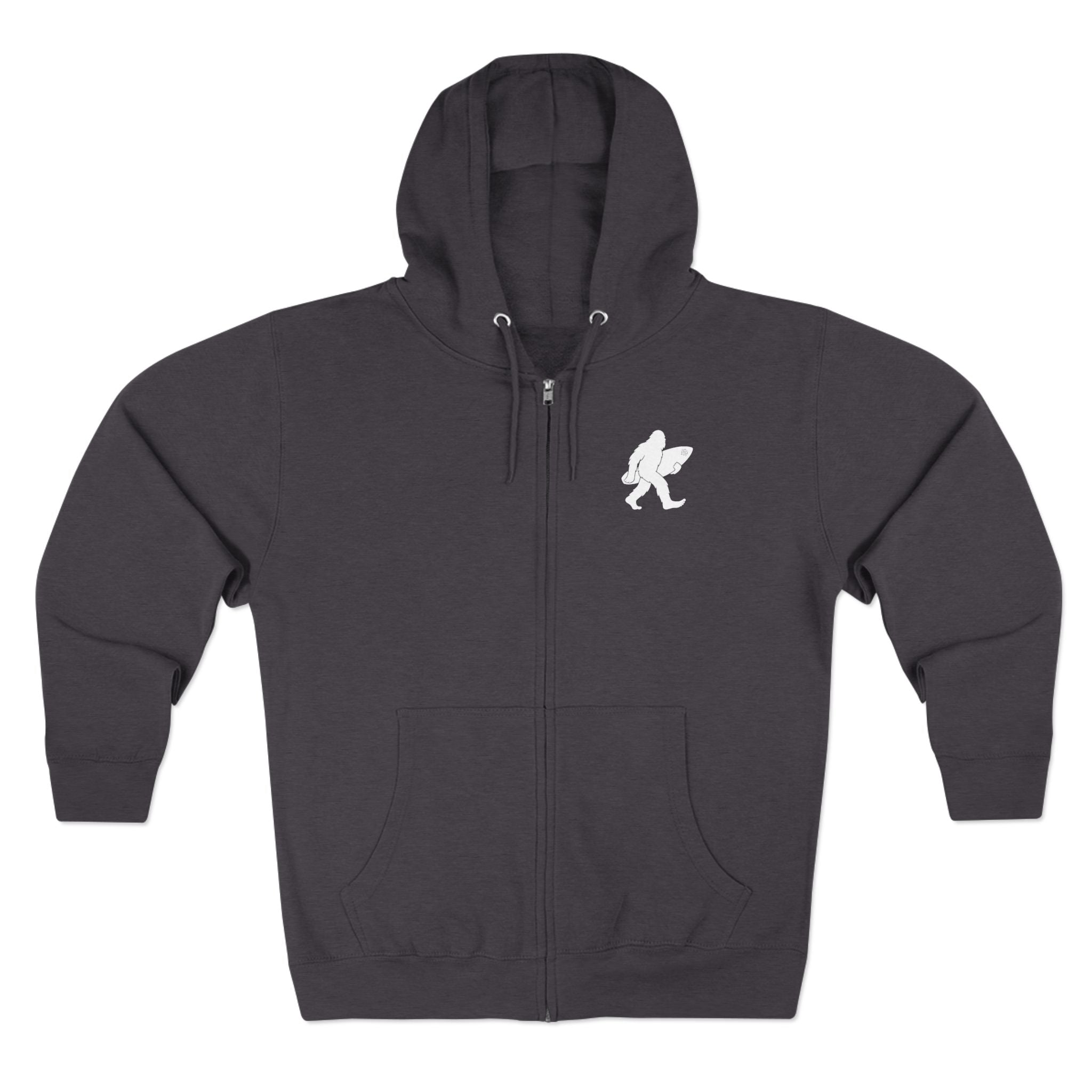 Ventana Surfsquatch Unisex - Zip Cotton Blend Fleece Hoodie