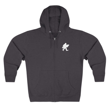Ventana Surfsquatch Unisex - Zip Cotton Blend Fleece Hoodie