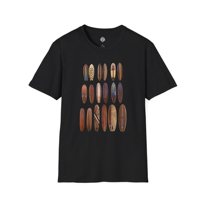 Ventana Wooden Surfboards Unisex - Soft Style U.S. Cotton T-Shirt