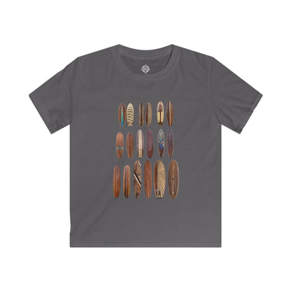 Ventana Wooden Surfboards Kids - Soft Style U.S. Cotton T-Shirt