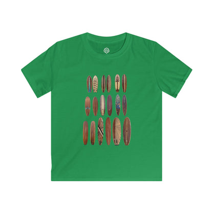 Ventana Wooden Surfboards Kids - Soft Style U.S. Cotton T-Shirt
