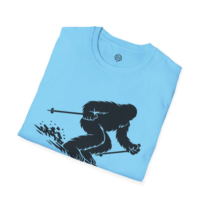 Ventana Shreddy Yeti Ski Unisex - U.S. Cotton T-Shirt