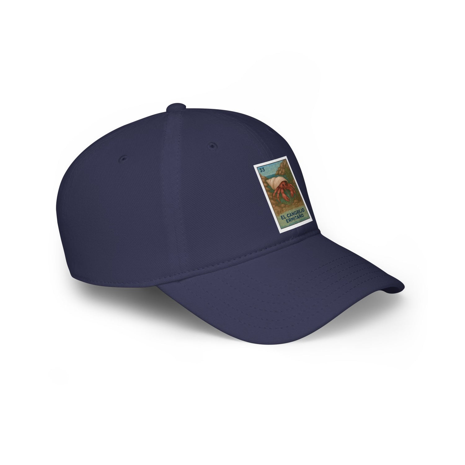 Hermit Crab Lotería Unisex - 100% Cotton Baseball Cap (El Cangrejo Ermitaño)