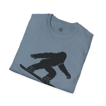 Ventana Shreddy Yeti Snowboard Unisex - U.S. Cotton T-Shirt