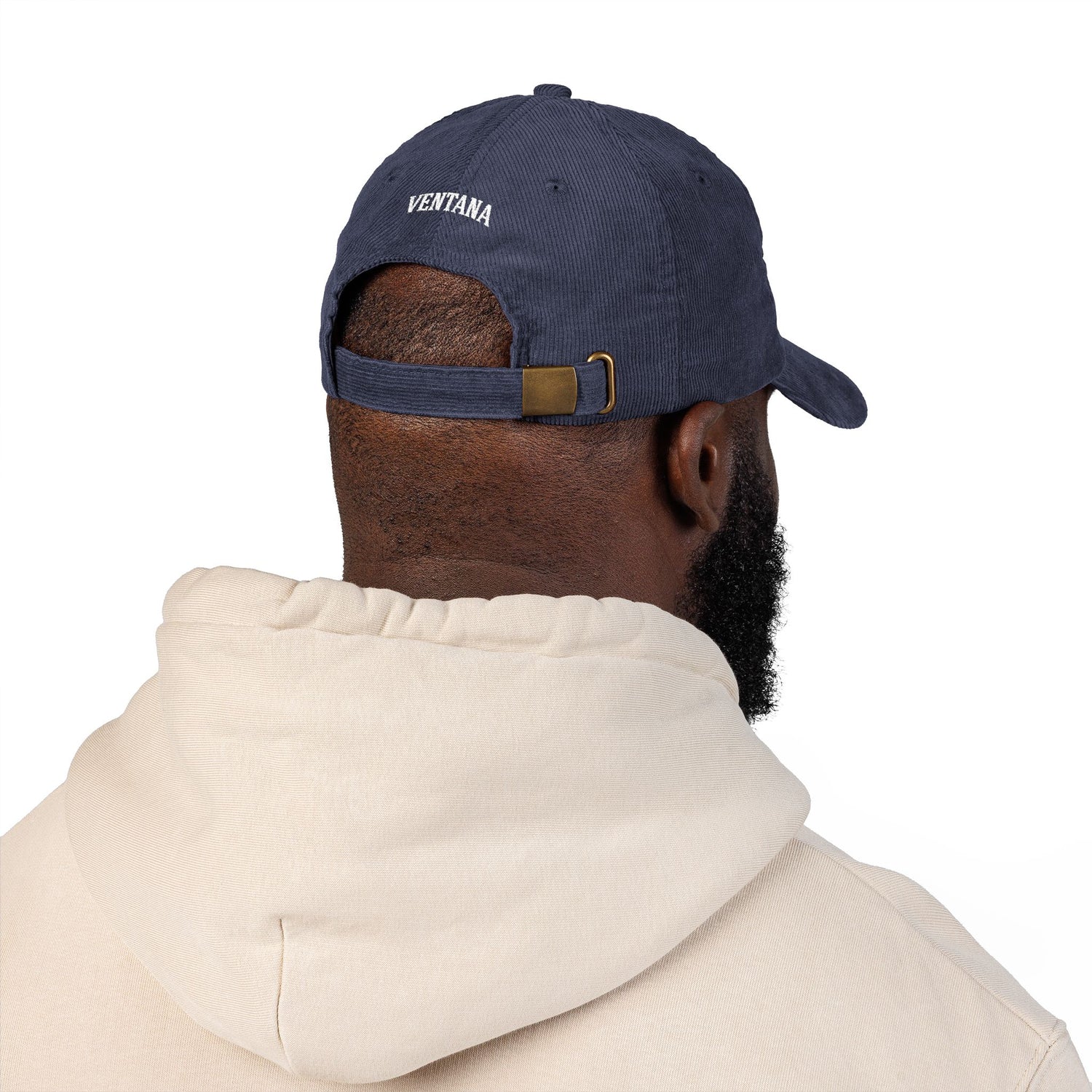 Aptos California Upside Down Embroidered Corduroy Cap - 100% Cotton
