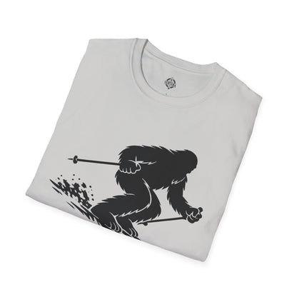 Ventana Shreddy Yeti Ski Unisex - U.S. Cotton T-Shirt