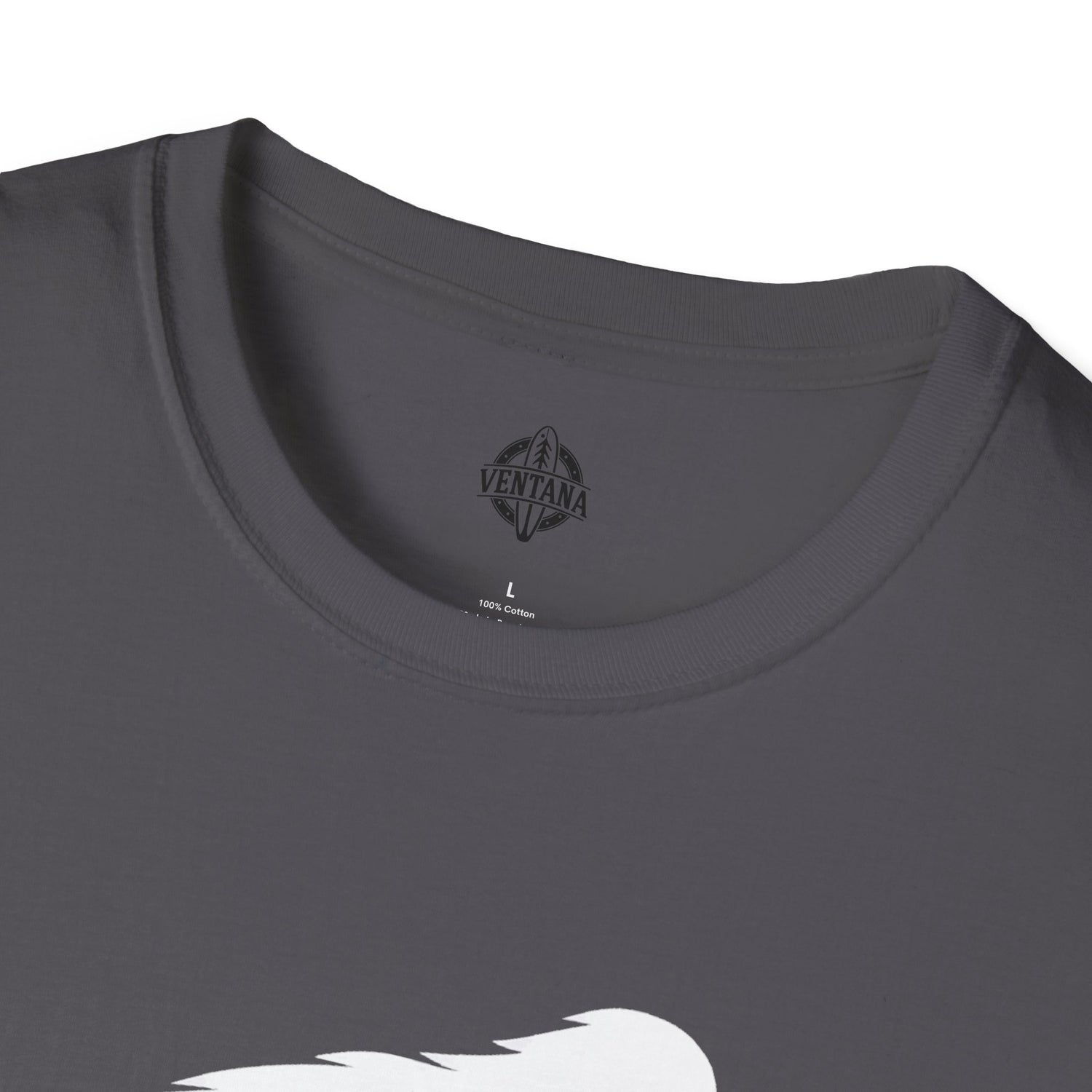 Ventana Shreddy Yeti Snowboard Unisex - U.S. Cotton T-Shirt