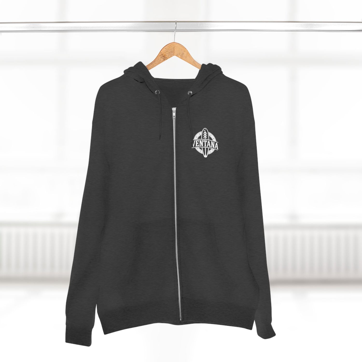Ventana Marine Life by Lili Arnold Unisex - Zip Cotton Blend Fleece Hoodie