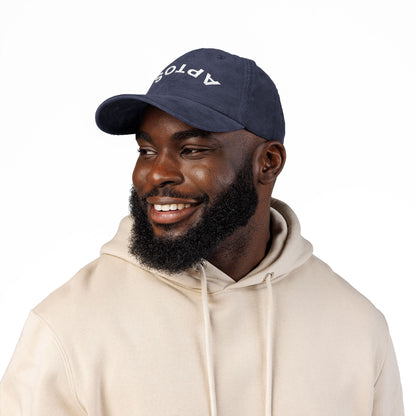 Aptos California Upside Down Embroidered Corduroy Cap - 100% Cotton