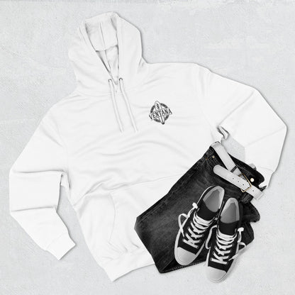 Ventana Surfsquatch by Thiago Bianchini Unisex - Pull-Over Cotton Blend Fleece Hoodie