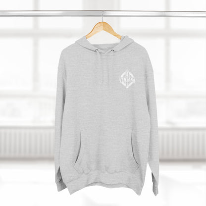 Ventana Surfsquatch by Thiago Bianchini Unisex - Pull-Over Cotton Blend Fleece Hoodie