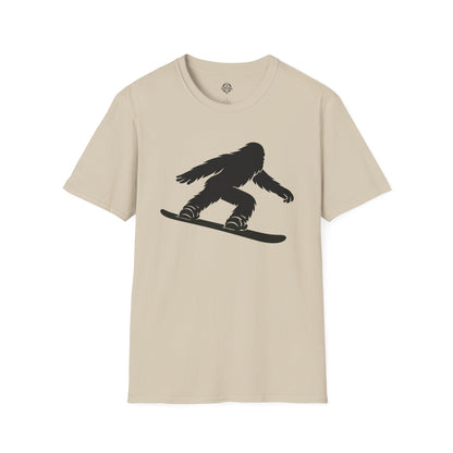 Ventana Shreddy Yeti Snowboard Unisex - U.S. Cotton T-Shirt