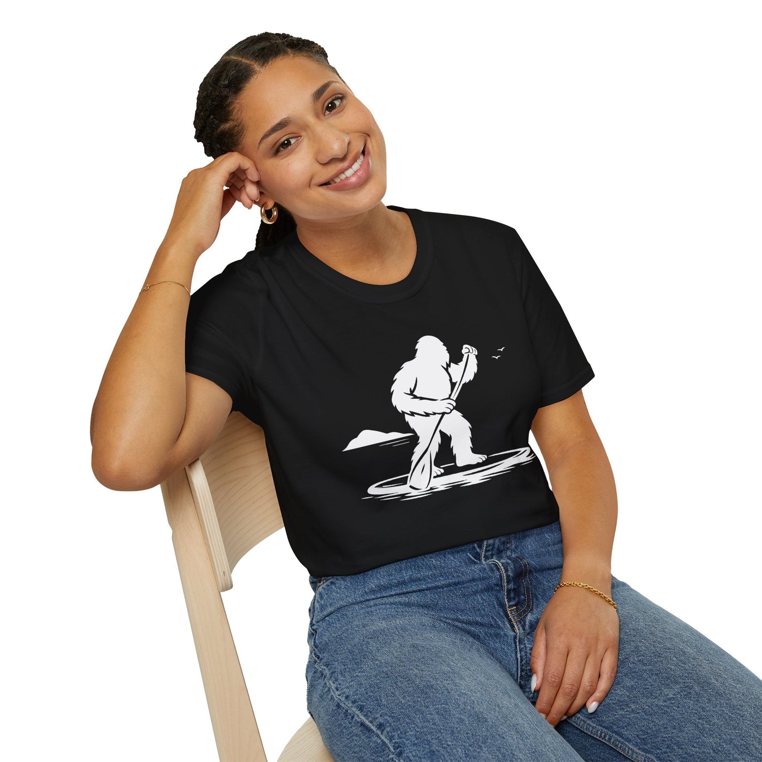 Ventana SUPsquatch Unisex - U.S. Cotton T-Shirt