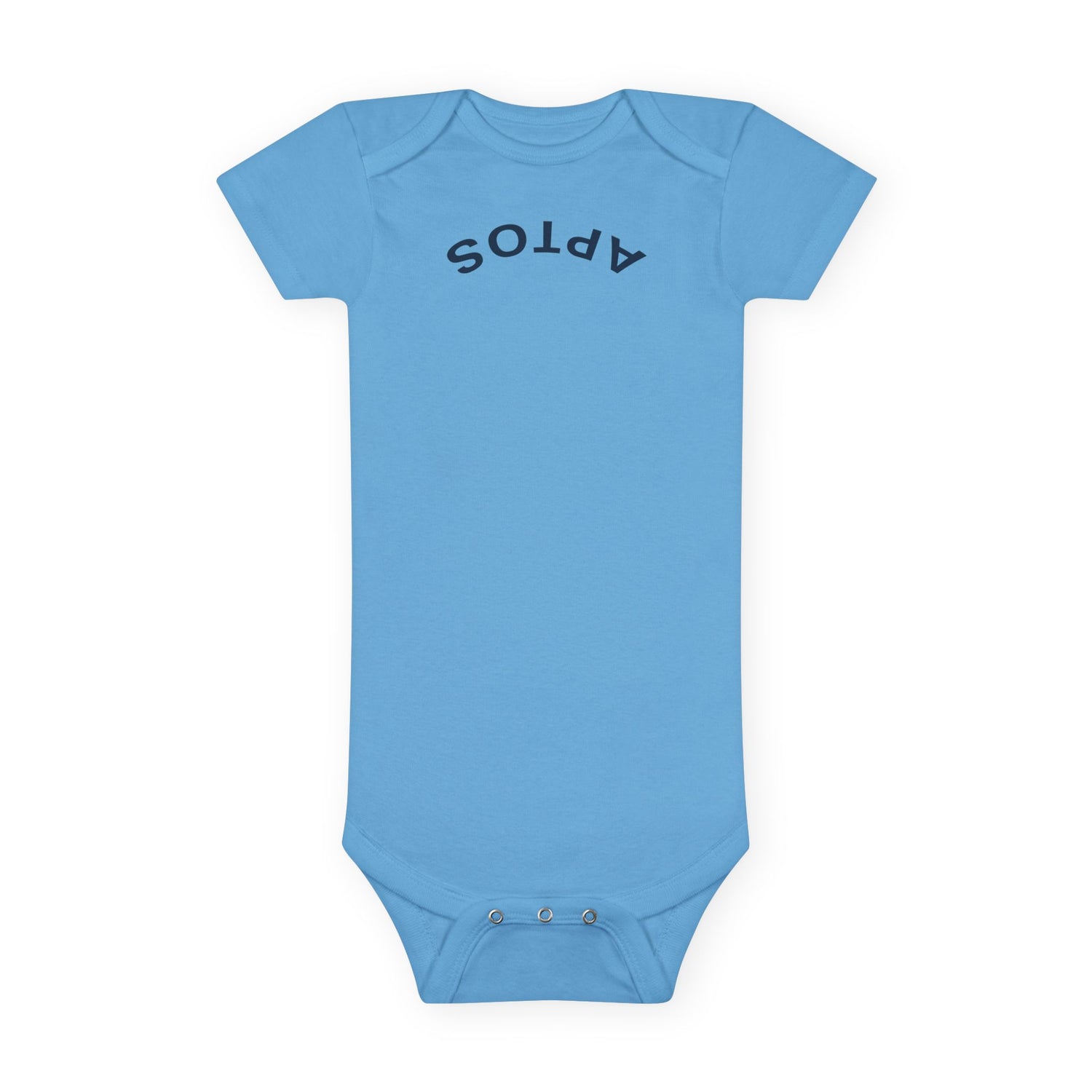 Aptos California Upside Down - Baby Short Sleeve 100% Cotton Onesie