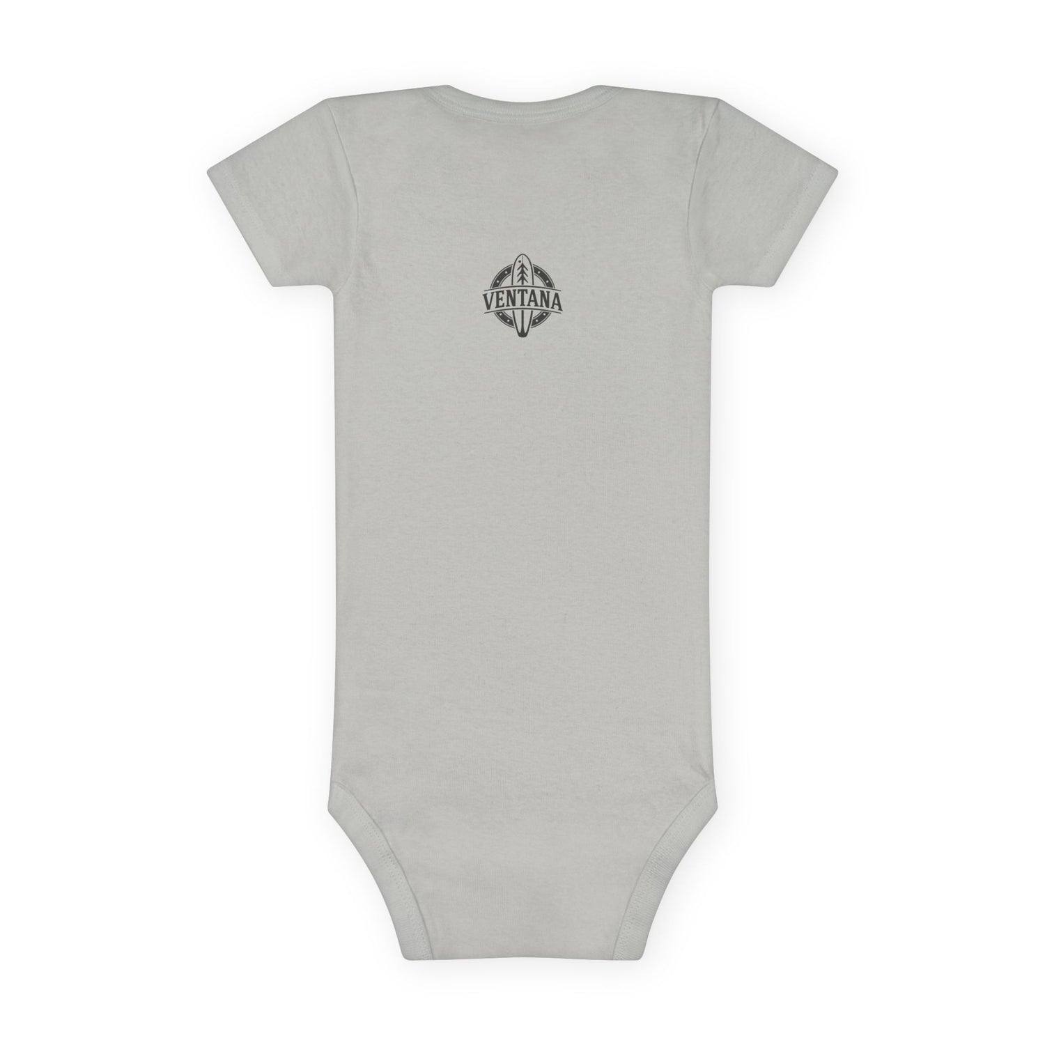 Queen of Hearts Surfer - Baby Short Sleeve 100% Cotton Onesie