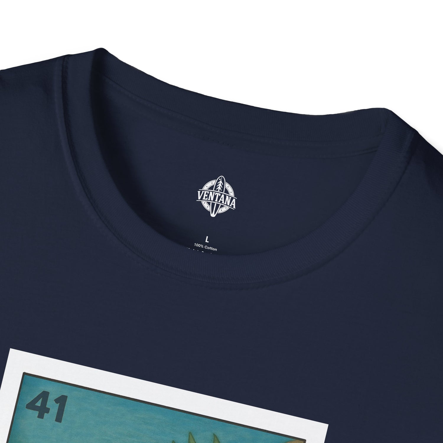 Crab Lotería Unisex - Soft Style U.S. Cotton T-Shirt (El Cangrejo)