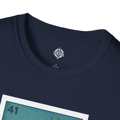 Crab Lotería Unisex - Soft Style U.S. Cotton T-Shirt (El Cangrejo)