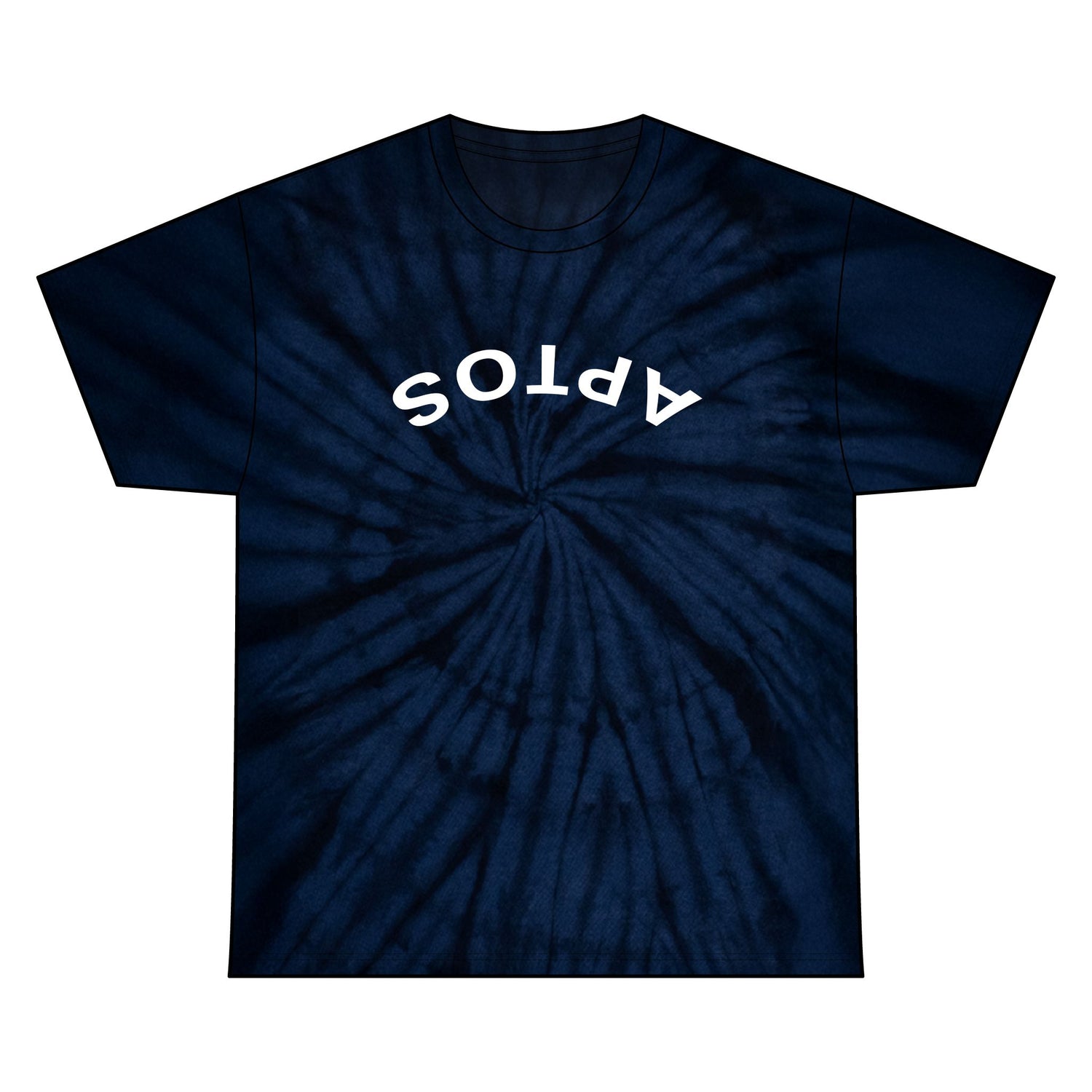 Aptos California Upside Down Tie Dye Unisex - 100% Cotton T-Shirt