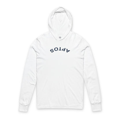 Aptos California Upside Down Unisex - Cotton Long Sleeve Hooded T-Shirt
