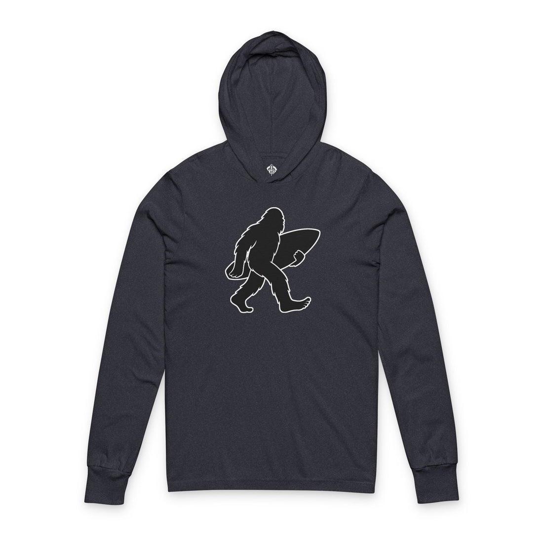 Ventana Surfsquatch Unisex - Cotton Long Sleeve Hooded T-Shirt