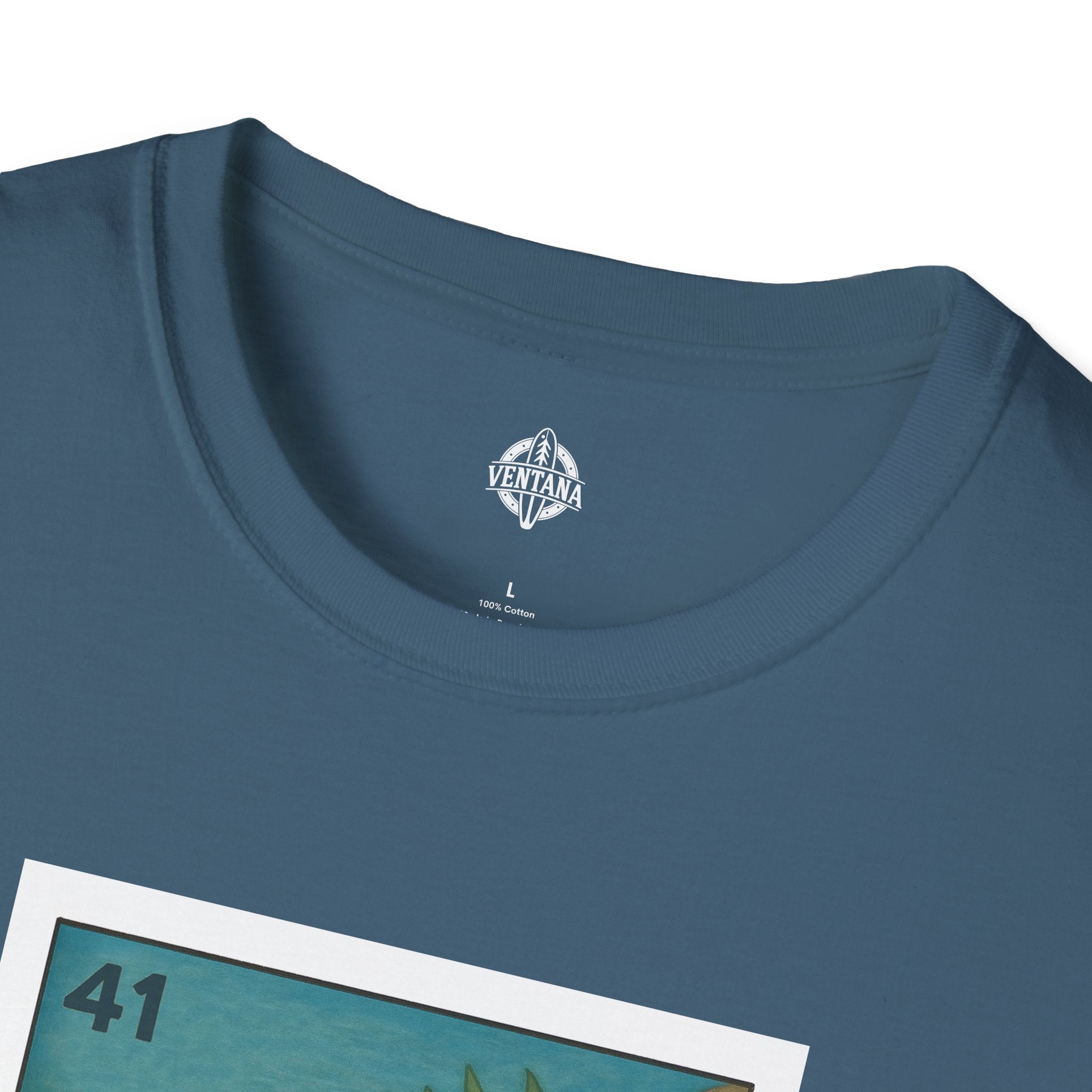 Crab Lotería Unisex - Soft Style U.S. Cotton T-Shirt (El Cangrejo)