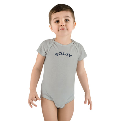 Aptos California Upside Down - Baby Short Sleeve 100% Cotton Onesie
