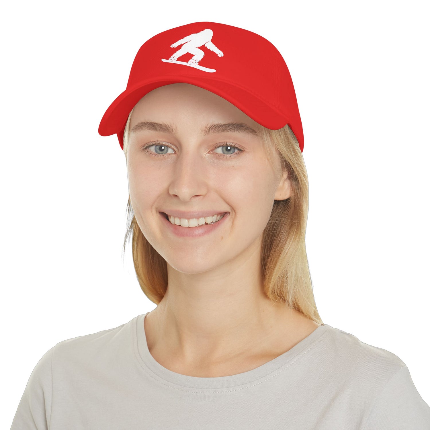 Ventana Shreddy Yeti Snowboard - 100% Cotton Baseball Cap