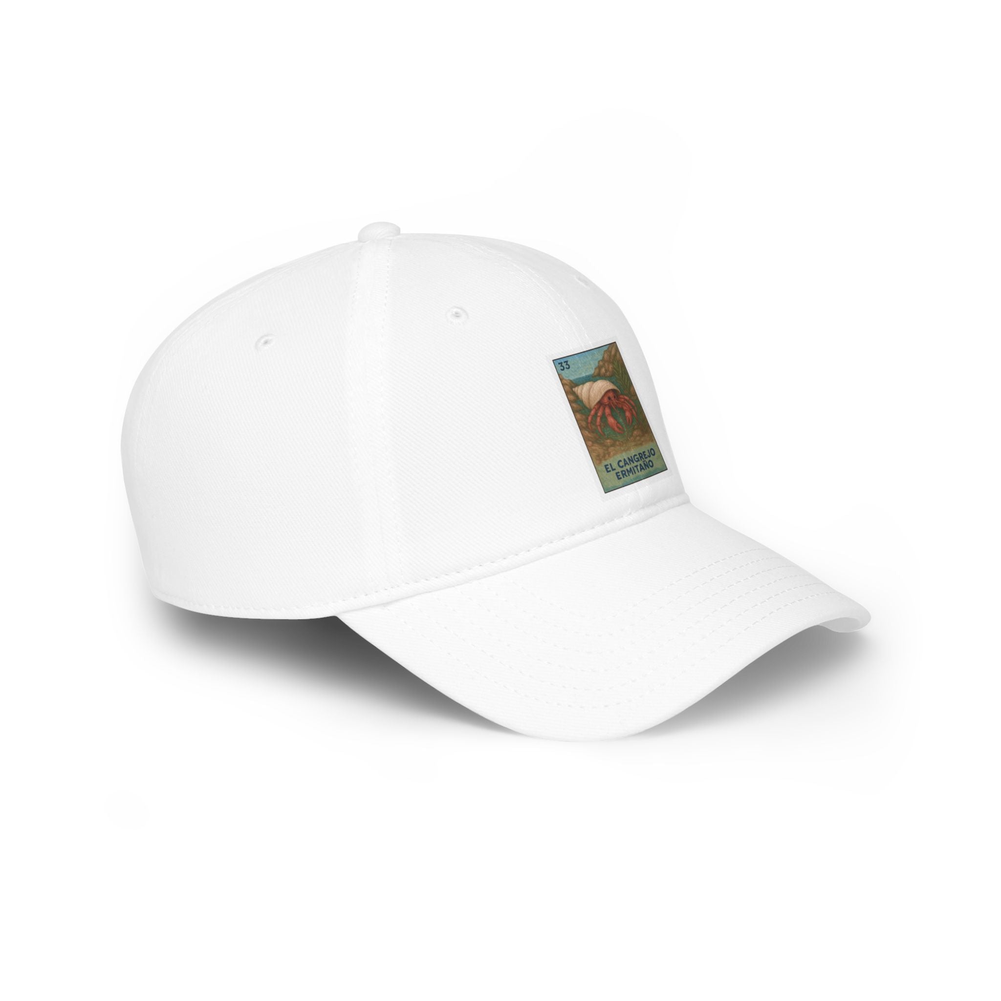 Hermit Crab Lotería Unisex - 100% Cotton Baseball Cap (El Cangrejo Ermitaño)