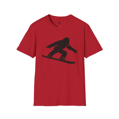 Ventana Shreddy Yeti Snowboard Unisex - U.S. Cotton T-Shirt