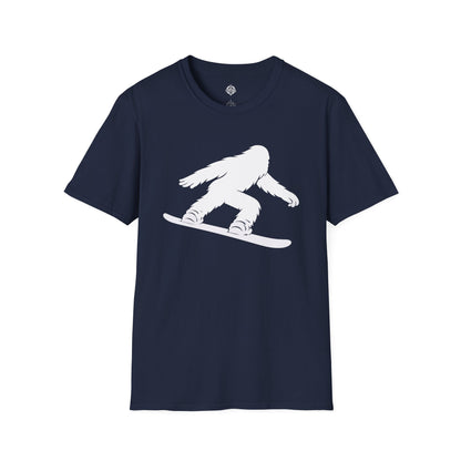 Ventana Shreddy Yeti Snowboard Unisex - U.S. Cotton T-Shirt