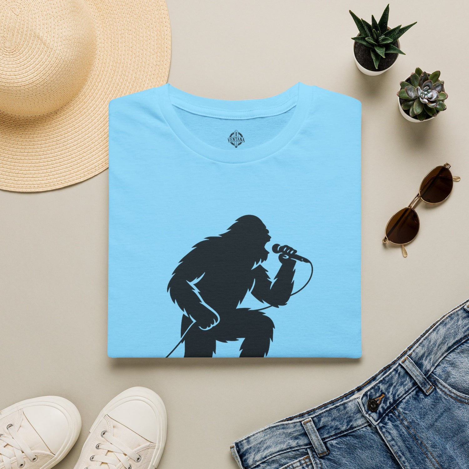 Ventana Ampedsquatch Unisex - U.S. Cotton T-Shirt