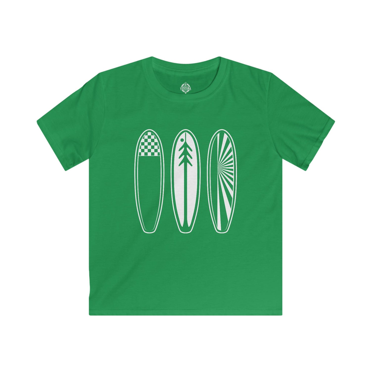 Ventana Three Board Kids - Soft Style U.S. Cotton T-Shirt
