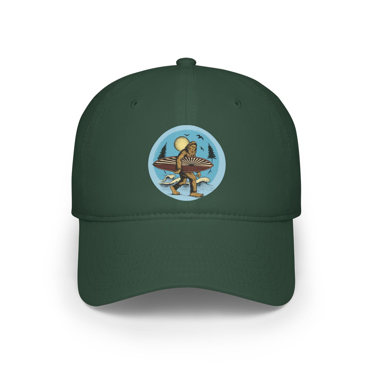 Ventana Surfsquatch by Thiago Bianchini Unisex - 100% Cotton Baseball Cap