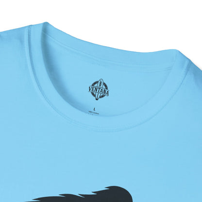 Ventana Shreddy Yeti Snowboard Unisex - U.S. Cotton T-Shirt