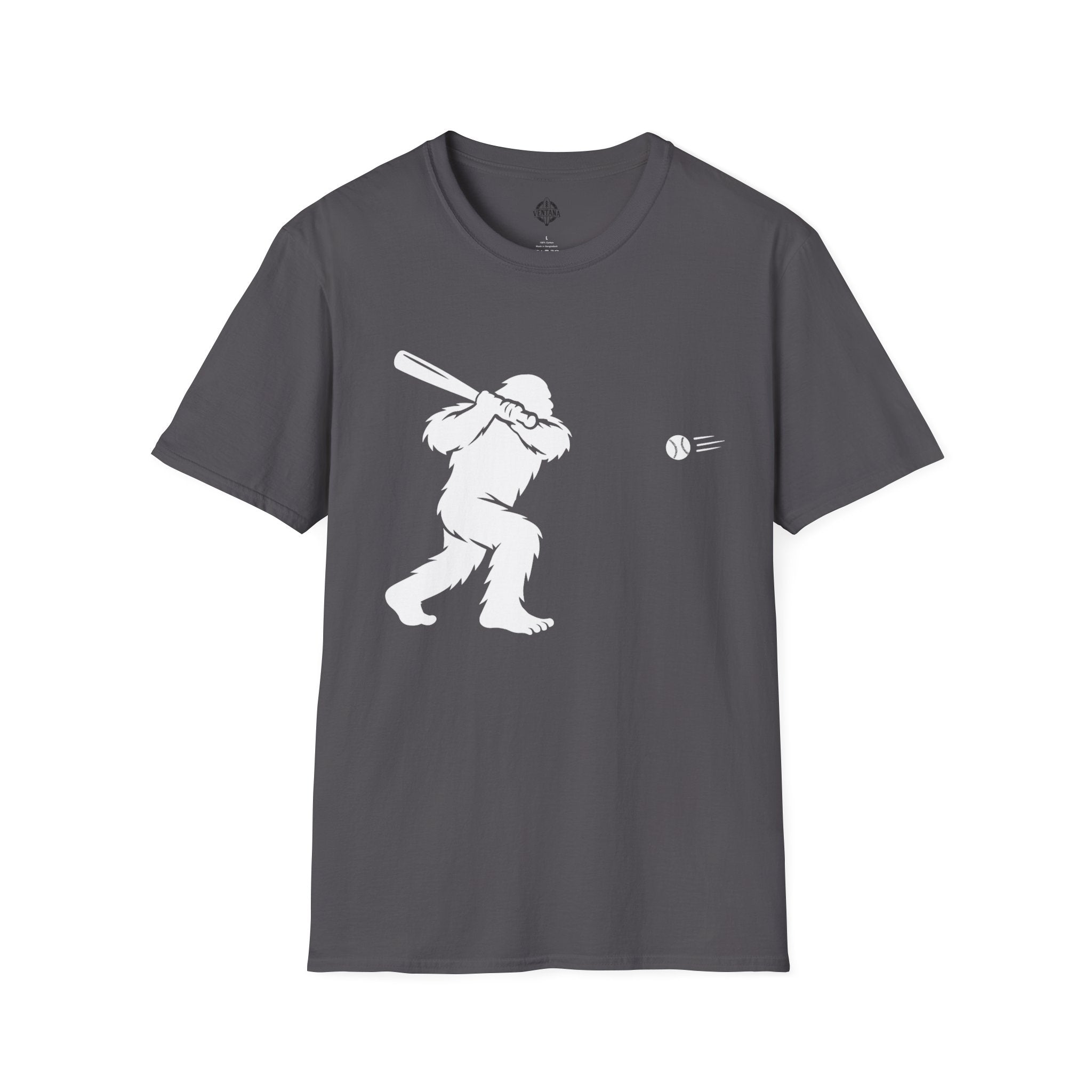 Ventana Sluggersquatch Unisex - U.S. Cotton T-Shirt