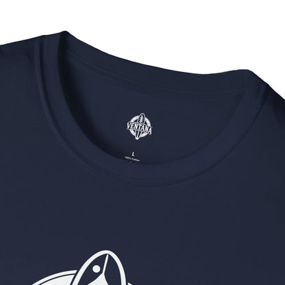 Ventana Treefish Logo Unisex - Soft Style U.S. Cotton T-Shirt