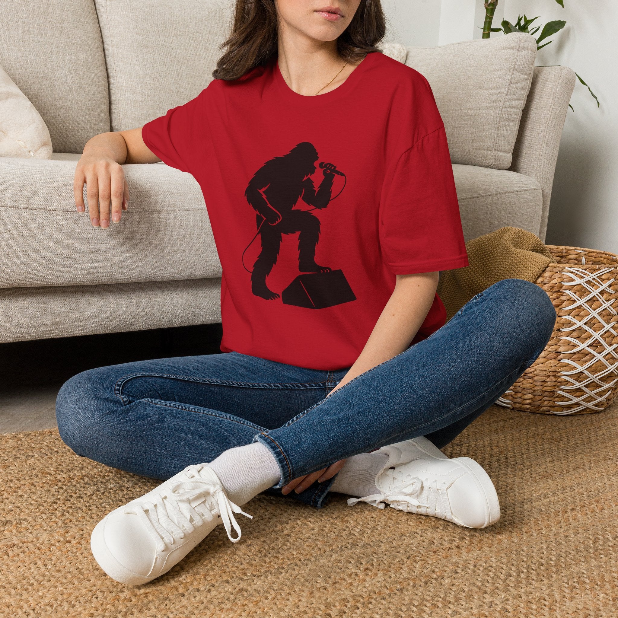 Ventana Ampedsquatch Unisex - U.S. Cotton T-Shirt