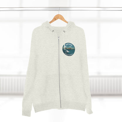 Aptos California Classic Unisex - Zip Cotton Blend Fleece Hoodie