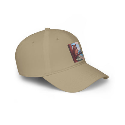 Aptos California Aptosia Owl - 100% Cotton Baseball Cap