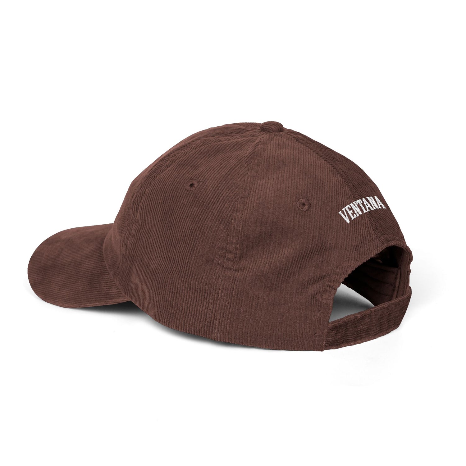 Aptos California Upside Down Embroidered Corduroy Cap - 100% Cotton